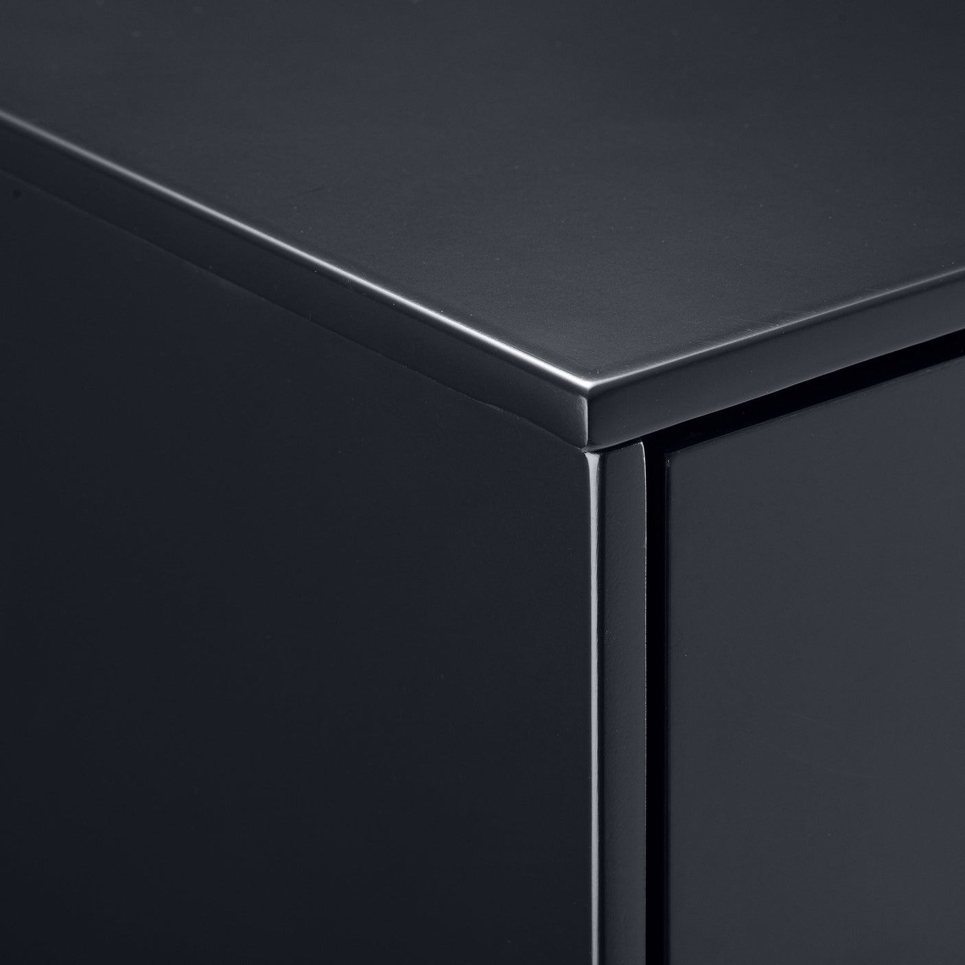 Alicia 2 Drawer Bedside - White - ALI201