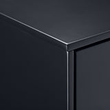 Alicia 2 Drawer Bedside - White - ALI201