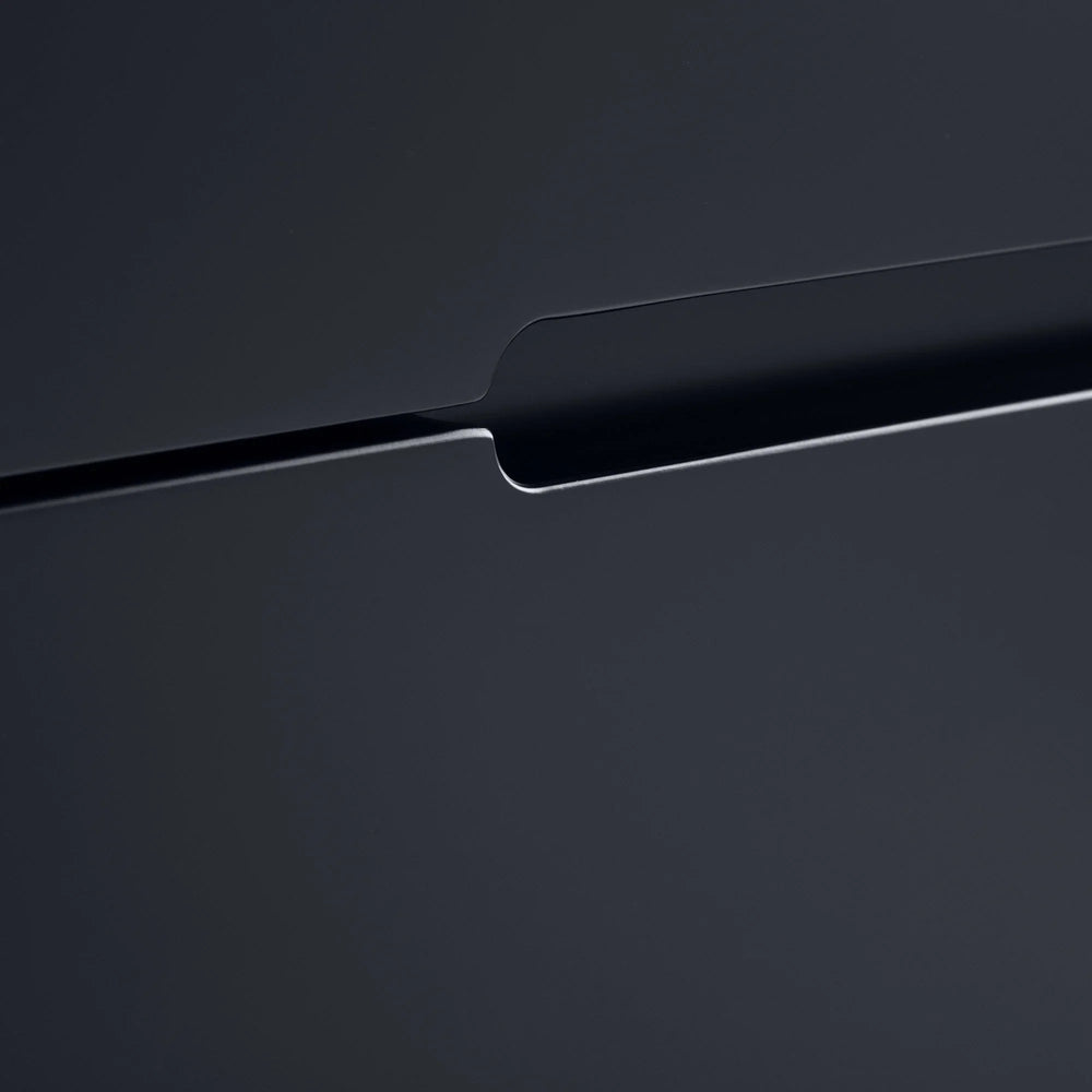 Alicia 2 Drawer Bedside - White - ALI201