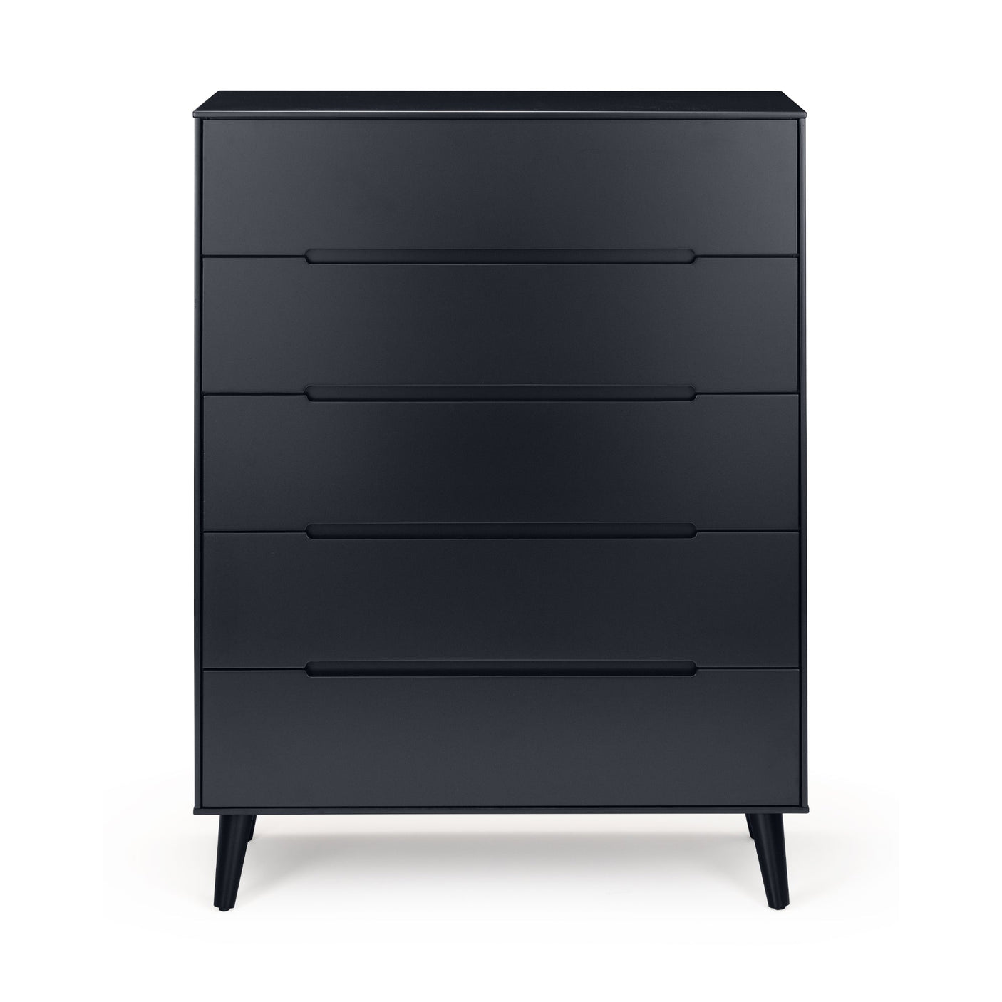Alicia 5 Drawer Chest - White - ALI203