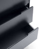 Alicia 6 Drawer Wide Chest - Black - ALI214
