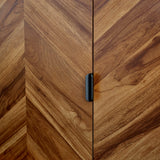 Alvin Sideboard - Black and Oak - ALV003