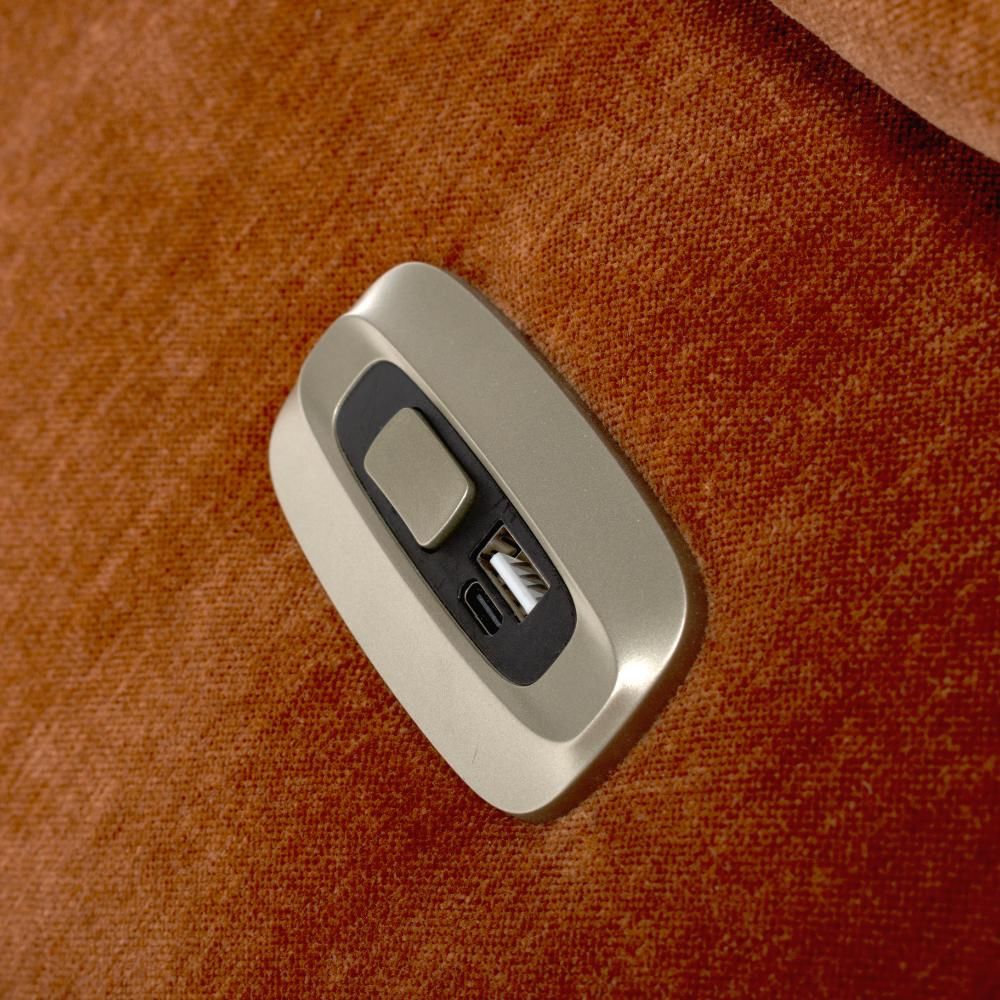 Apollo Recliner Power - Cinnamon - Image 10
