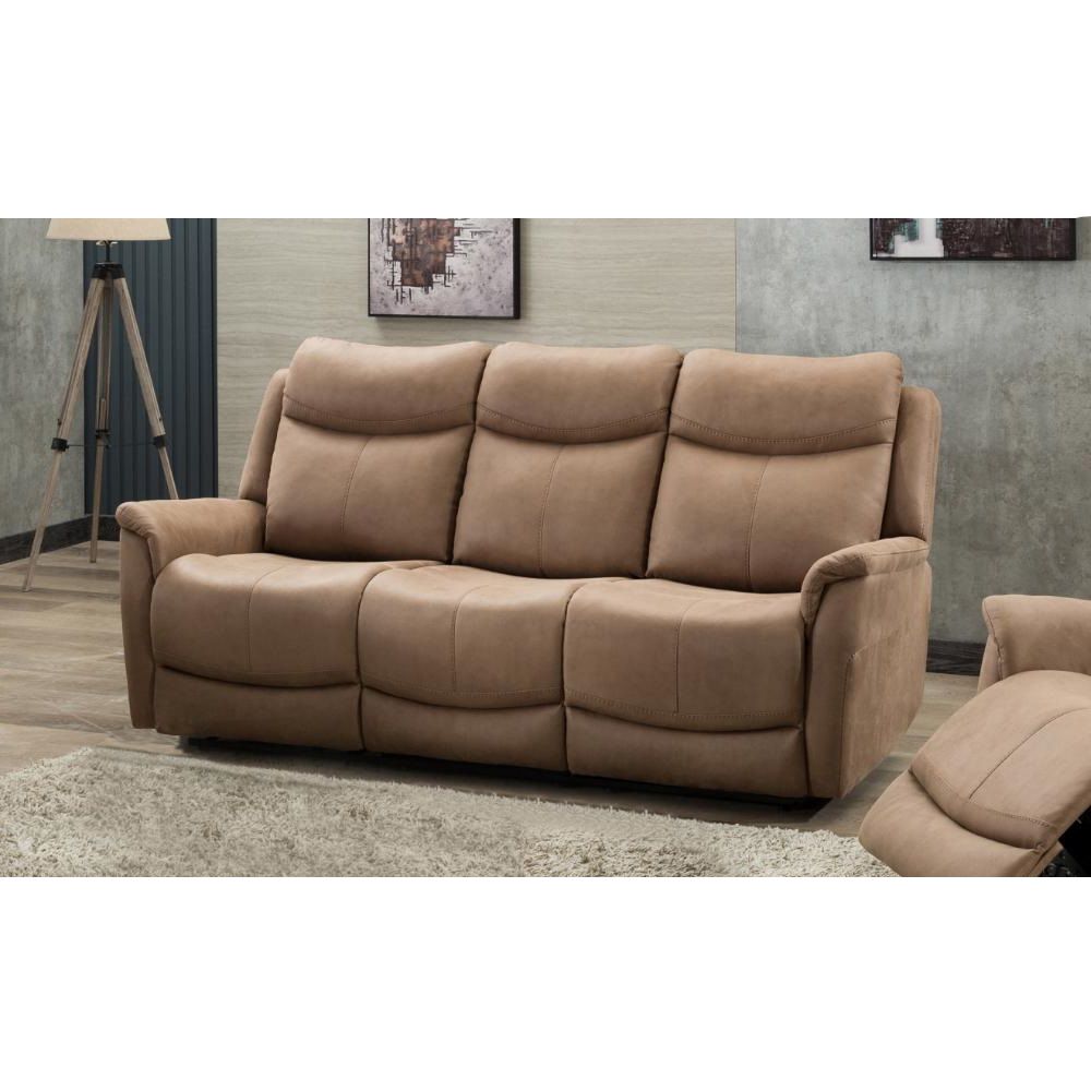 Arizona 3 Seater - Caramel - Main Image