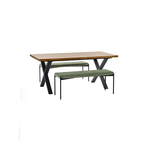 Aron Dining Table - Brown - ARO001