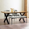Aron Dining Table - Brown - ARO001