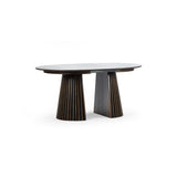 Arya Extending Dining Table - Brown - ARY001