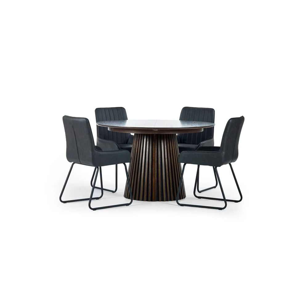 Arya Extending Dining Table - Brown - ARY001