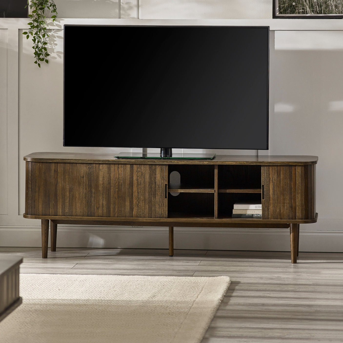 Arya Tv Unit - Brown - ARY005