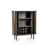 Arya Drinks Cabinet - Brown - ARY007