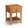 Astoria 1 Drawer Lamp Table - Light Brown - AST012