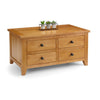 Astoria 4 Drawer Coffee Table - Light Brown - AST013