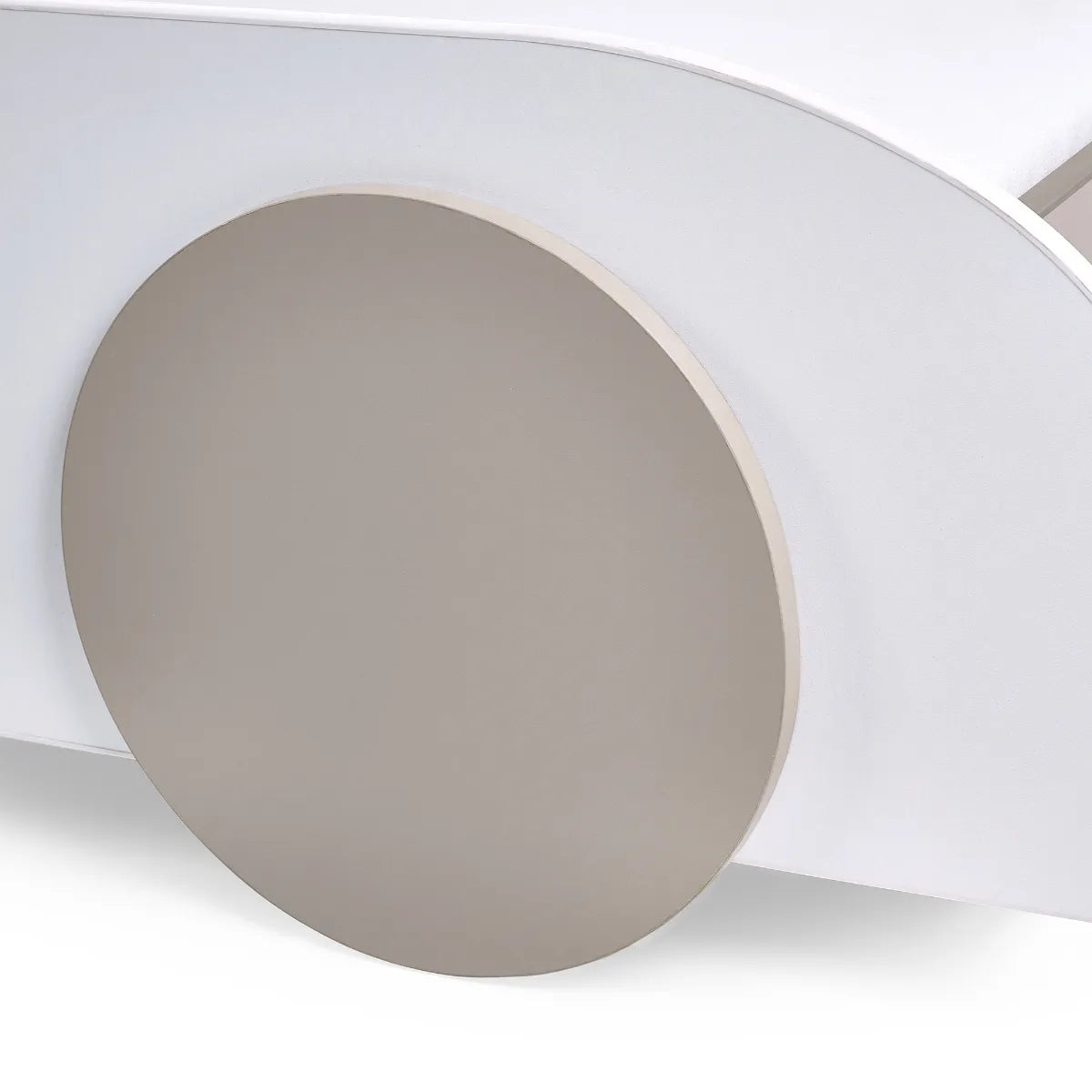 Atlantis Toddler Car Bed - White