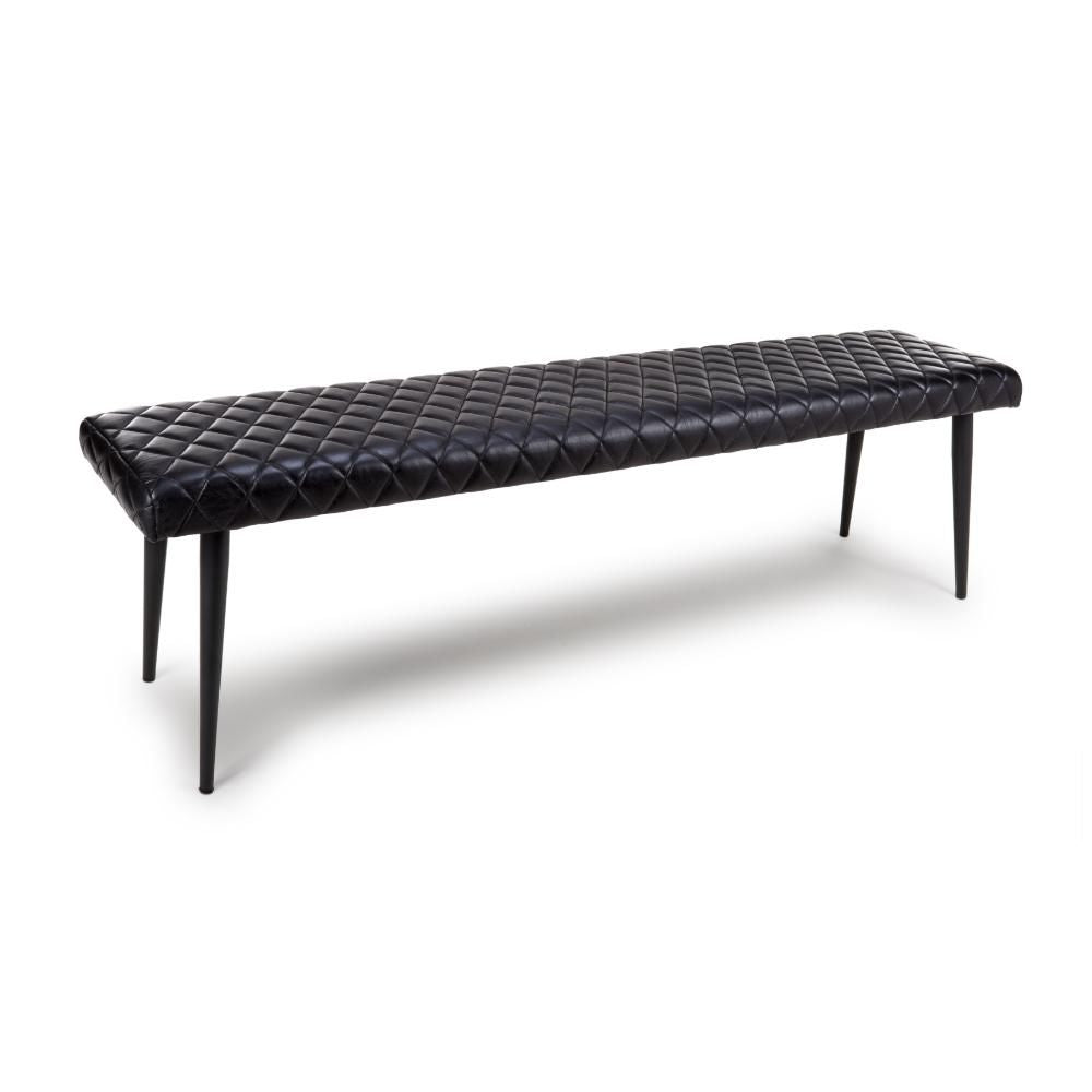 Austin Bench 160cm - Black - Image 2