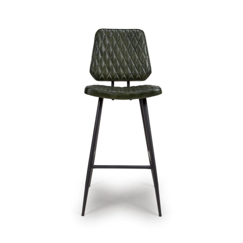 Austin Bar Chair - Green (sold in 2's) - Main Image