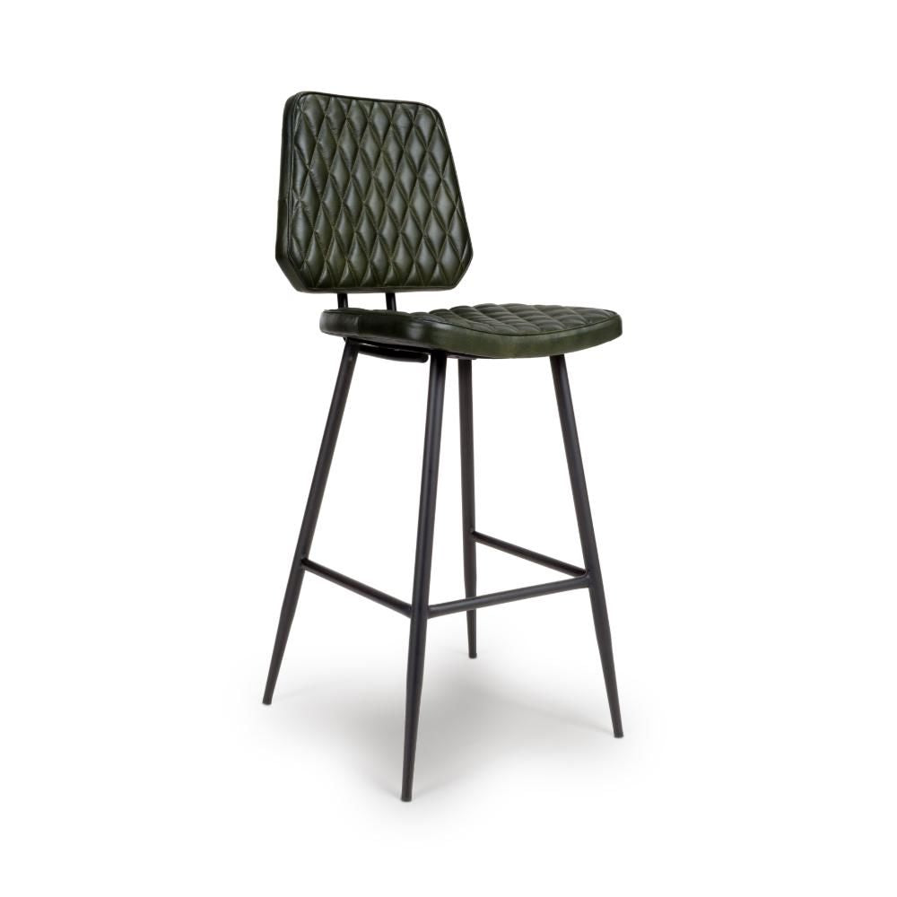 Austin Bar Chair - Green (sold in 2's) - Image 5