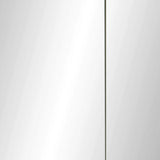 Austin Mirrored Cabinet - Light Brown and Glass - AUS003