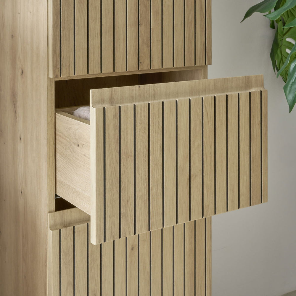 Austin 2 Door & 1 Drawer Narrow Cabinet