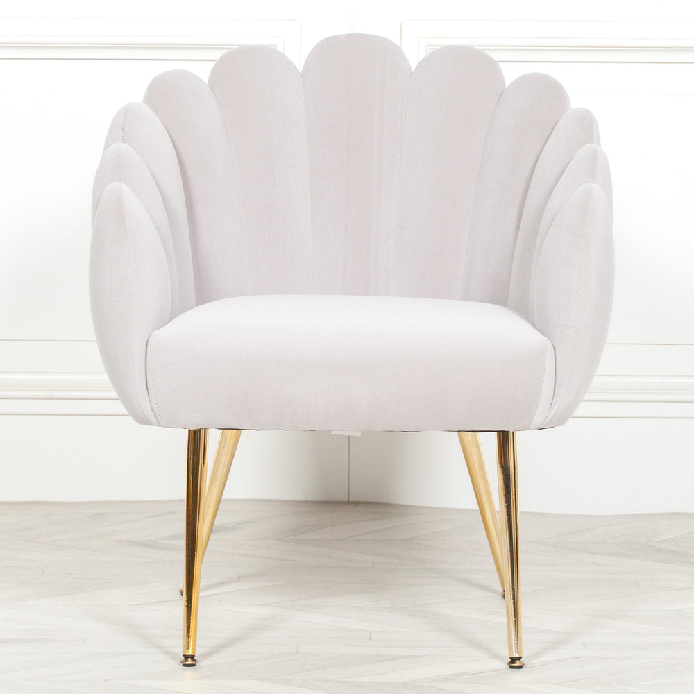 Deco Grey Dining / Bedroom Chair