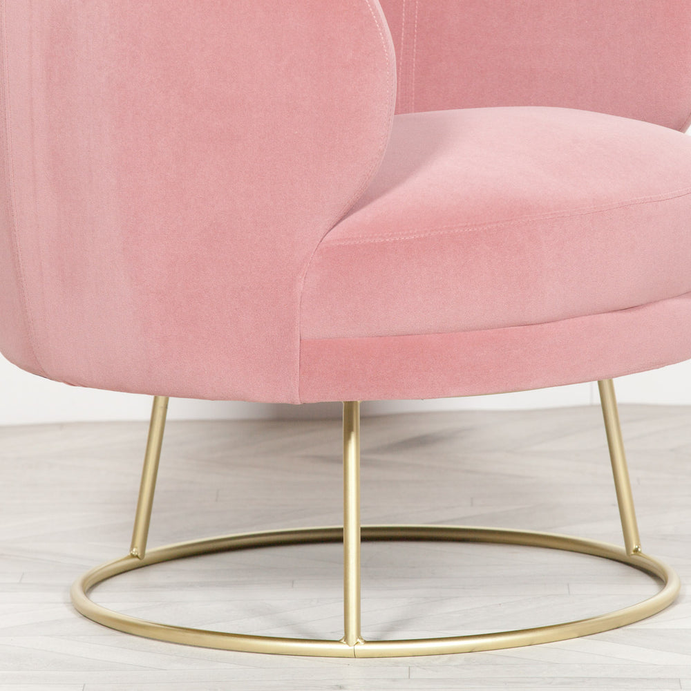 Deco Pink Armchair