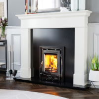 Achill 7kW Insert Enamel Black (Eco) -  - 105-695954