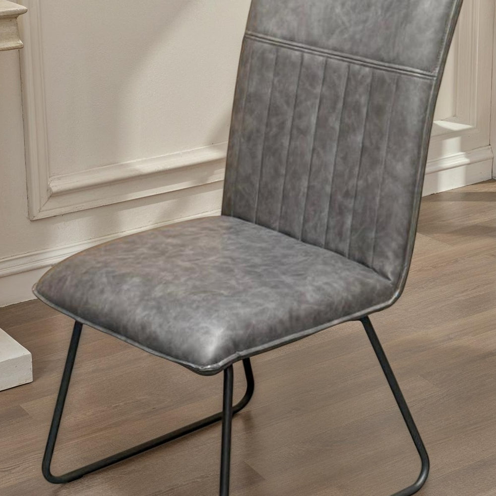 Alfie Dining Chair Grey
