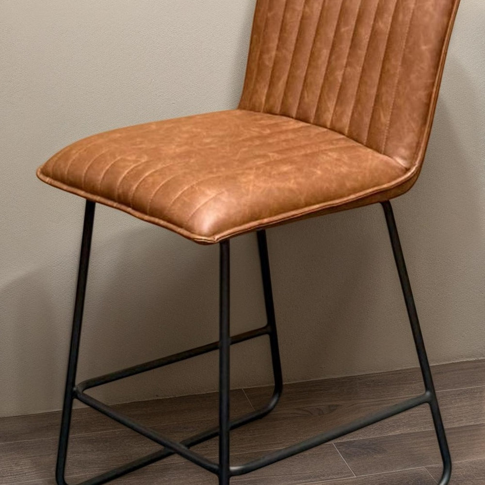 Alfie Bar Stool Cognac
