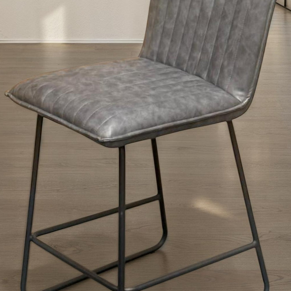Alfie Bar Stool Grey