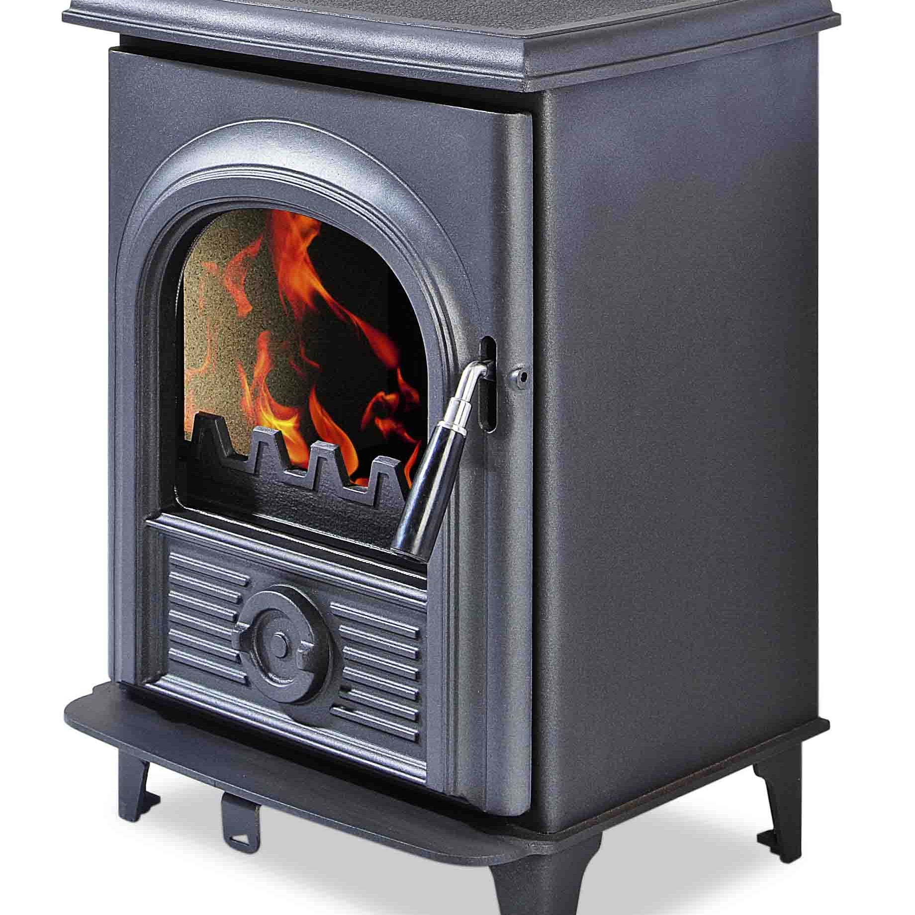 Alpha 1 multi fuel stove in traditional style | Home Centre Direct UK