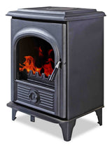 Alpha 2 multi-fuel stove in modern living room | Home Centre Direct UK