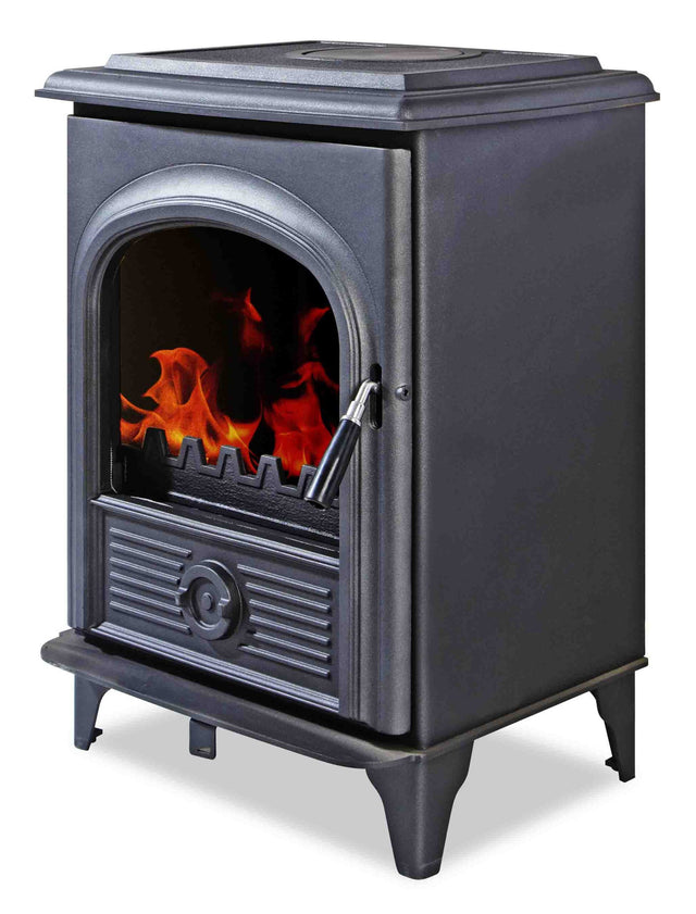 Alpha 2 multi-fuel stove in modern living room | Home Centre Direct UK