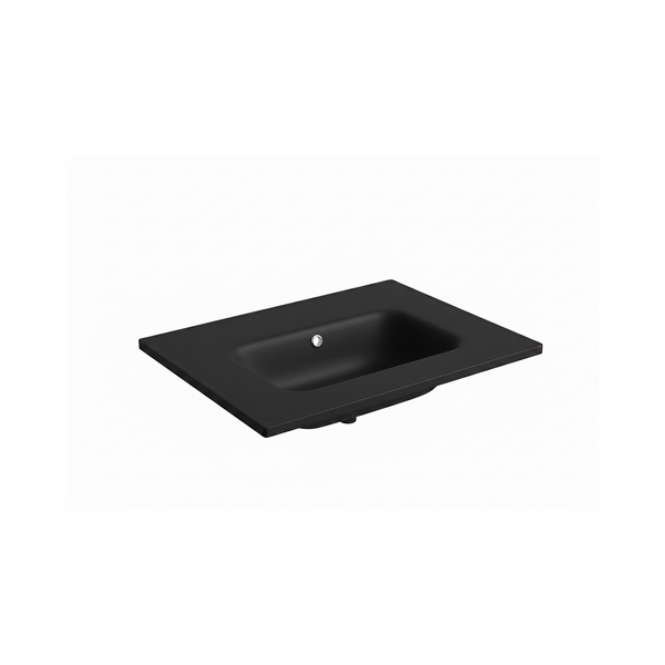 Basin top in black color