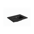 Basin top in black color