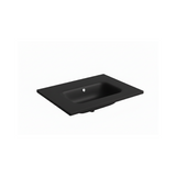 Basin top in black color