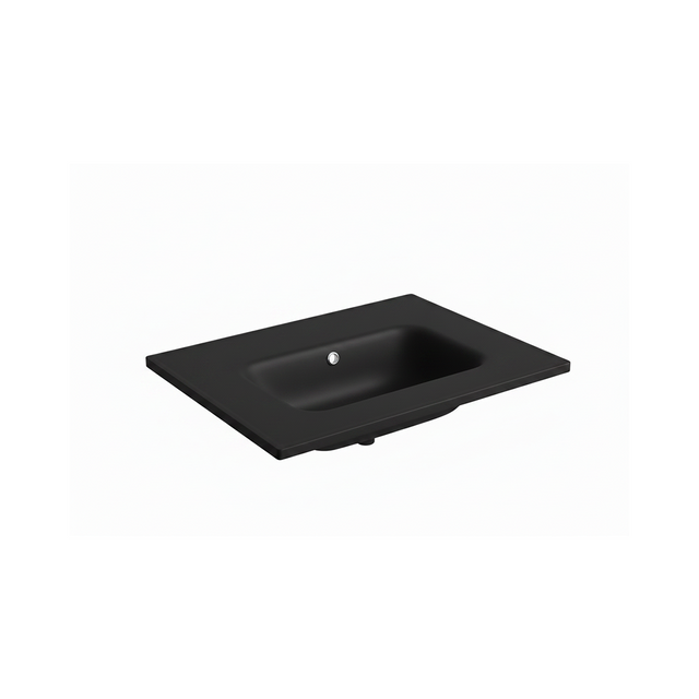 Basin top in black color