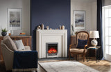 Anya electric fire in a stylish living room setting with modern decor.