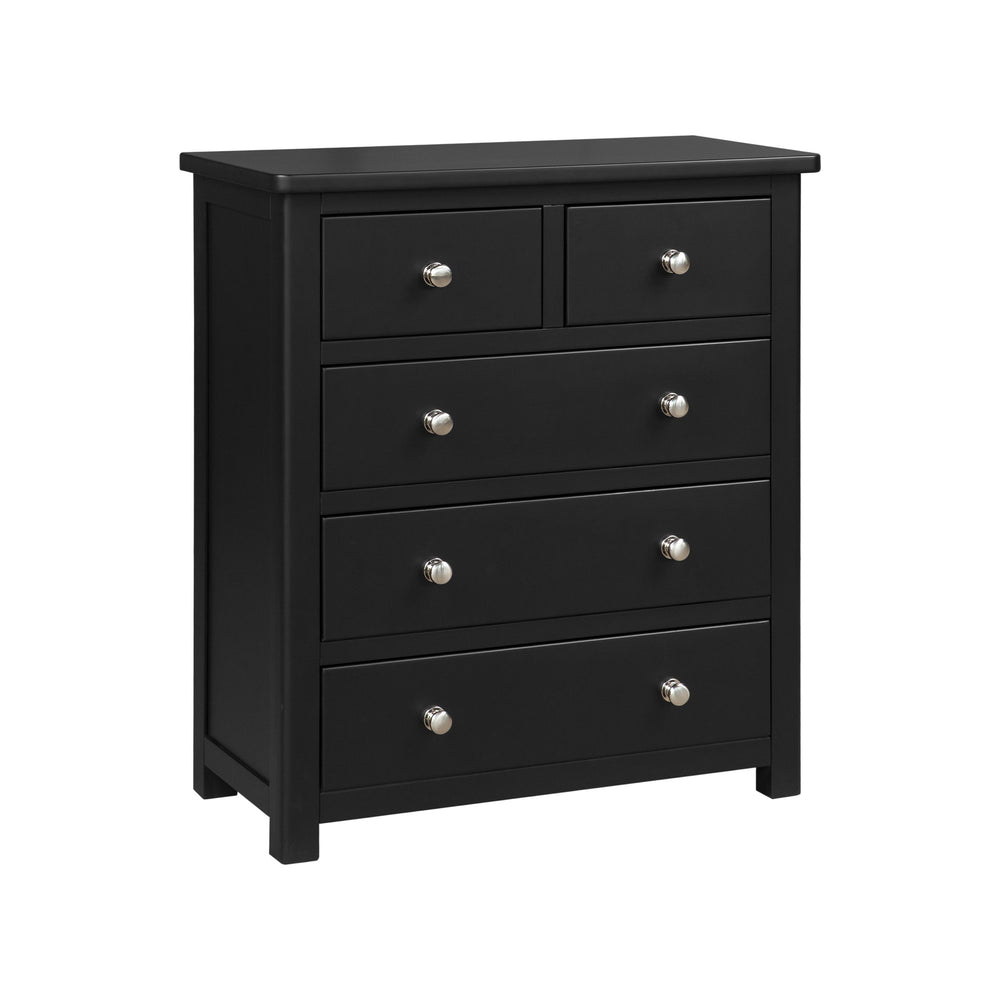 Apollo 3+2 Drawer Chest Black