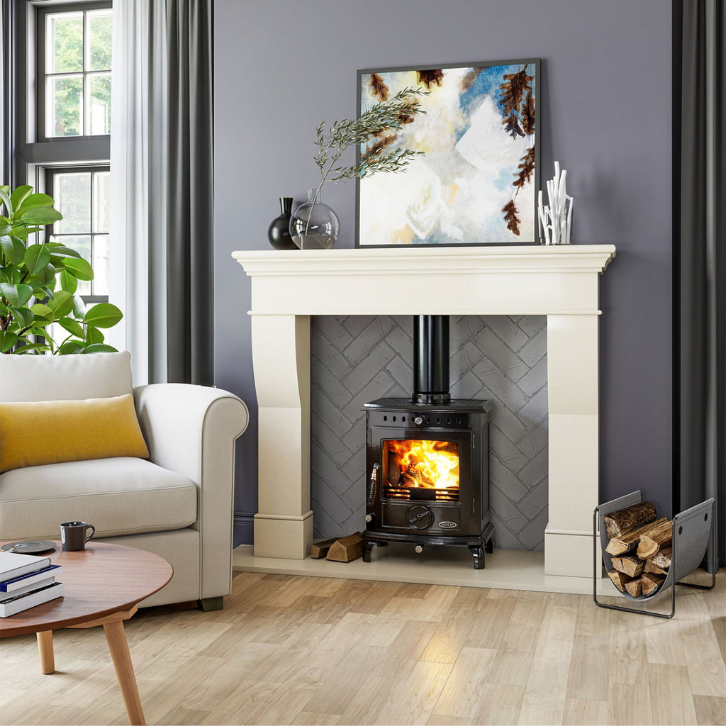 Aran 5kw (Eco) Enamel Black Multi Fuel -  - 105-751585