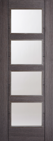 Ash Grey Vancouver Glazed 4L - Ash Grey - 1981 x 686 (27") x 35mm