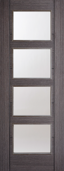 Ash Grey Vancouver Glazed 4L - Ash Grey - 1981 x 686 (27") x 35mm