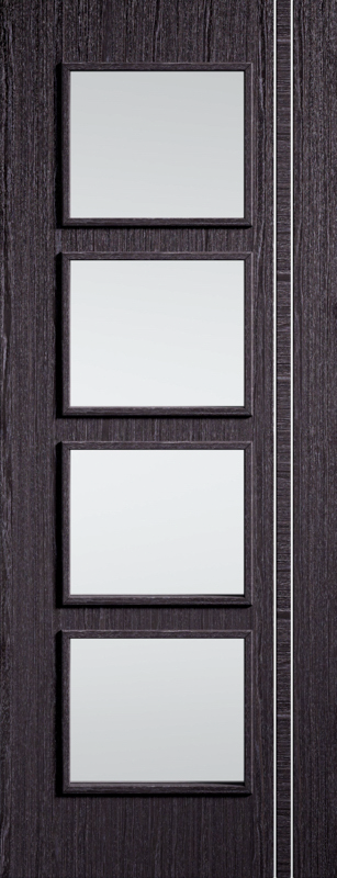 Ash Grey Zanzibar Glazed 4L - Standard - 1981 x 686 (27") x 35mm