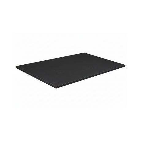 Black slate-effect bathroom worktop with textured stone finish | Home Centre Direct UK