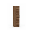 Tobacco oak tall bathroom cabinet with wood grain finish and compact storage | Home Centre Direct UK