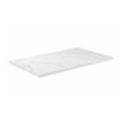 White marble-effect bathroom worktop with smooth stone finish | Home Centre Direct UK