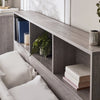 Bali Ottoman Bed - Brown / King - BAL003