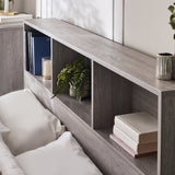 Bali Ottoman Bed - Brown / King - BAL003