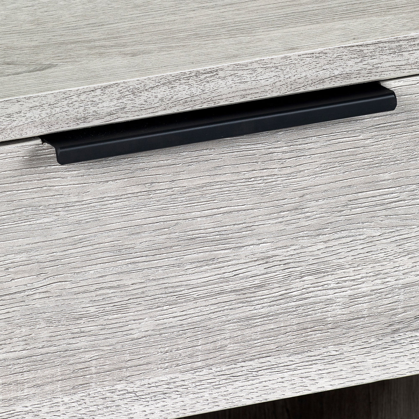 Bali 1 Drawer Bedside - Grey - BAL101