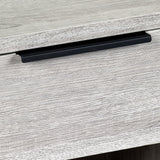 Bali 1 Drawer Bedside - Grey - BAL101