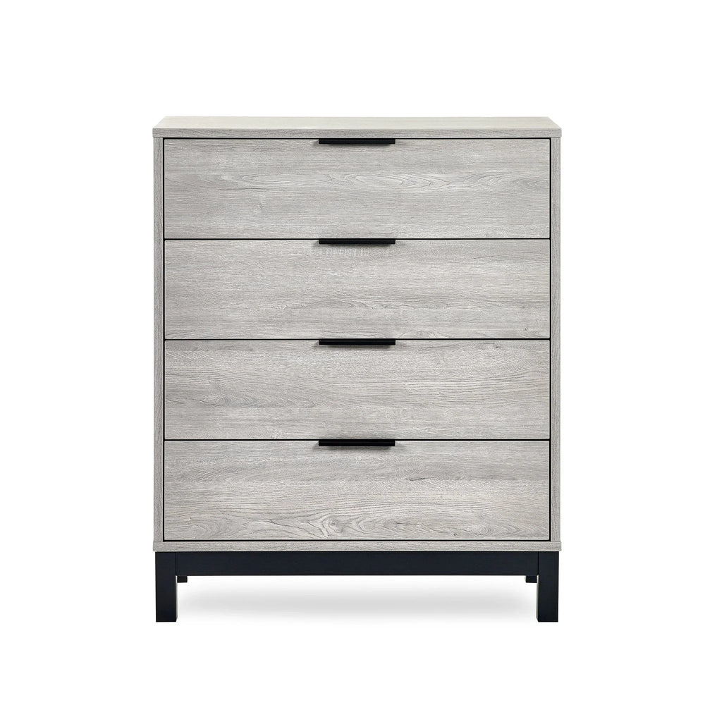 Bali 4 Drawer Chest - Grey - BAL103