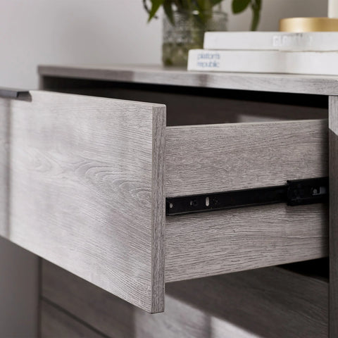 Bali 4 Drawer Chest - Grey - BAL103